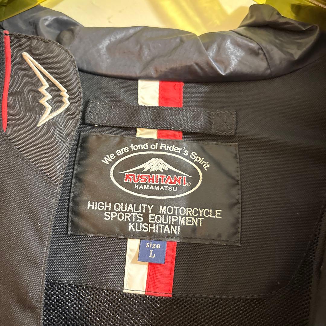 KUSHITANI クシタニK-2169 クラリティジャケットブラック Lサイズ