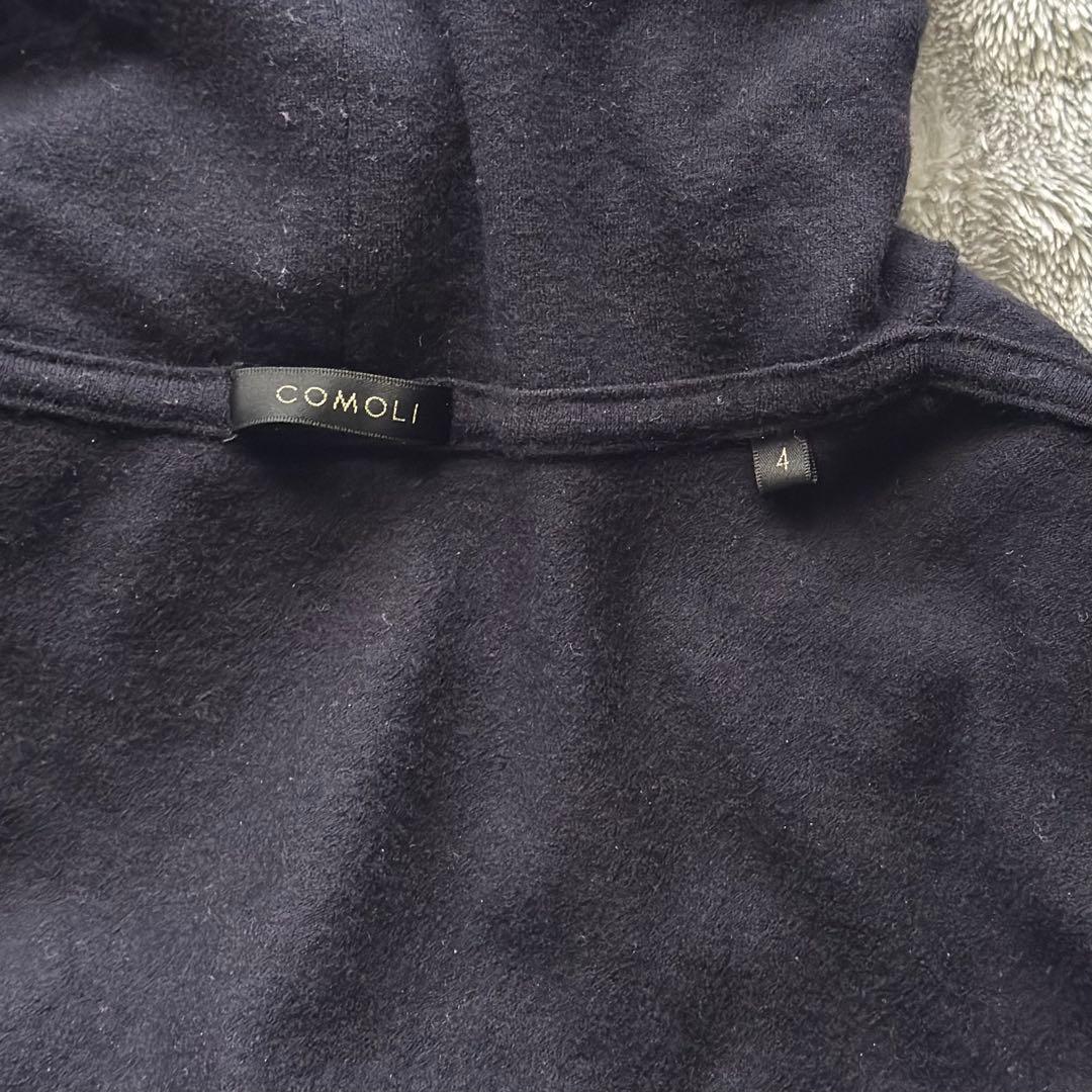 COMOLI / ウール天竺長袖タートルネック
