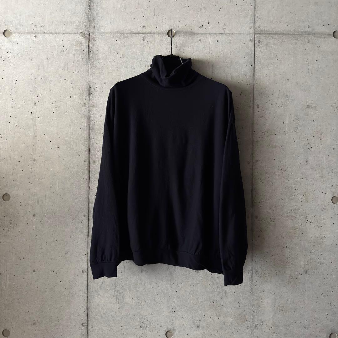 COMOLI / ウール天竺長袖タートルネック