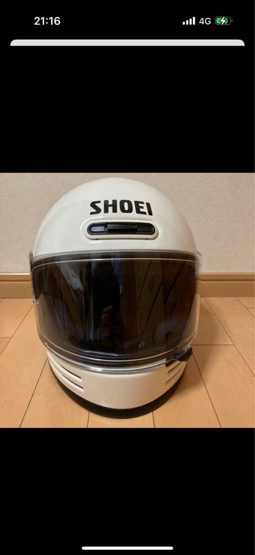 SHOEI フルフェイスヘルメット オフホワイト　グラムスター