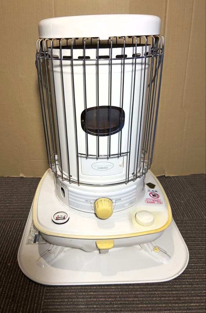 CORONA石油ストーブ 円筒形