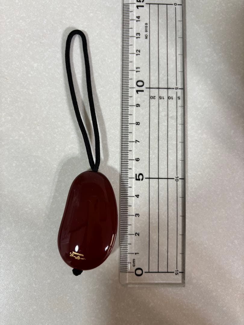 レア Tiffany エルサペレッティビーン キーリング　赤　ラッカー