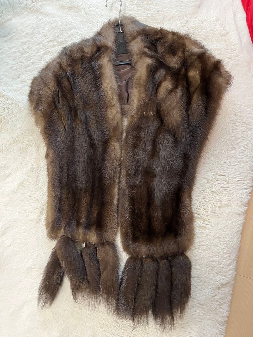 ロシアンセーブルのショール