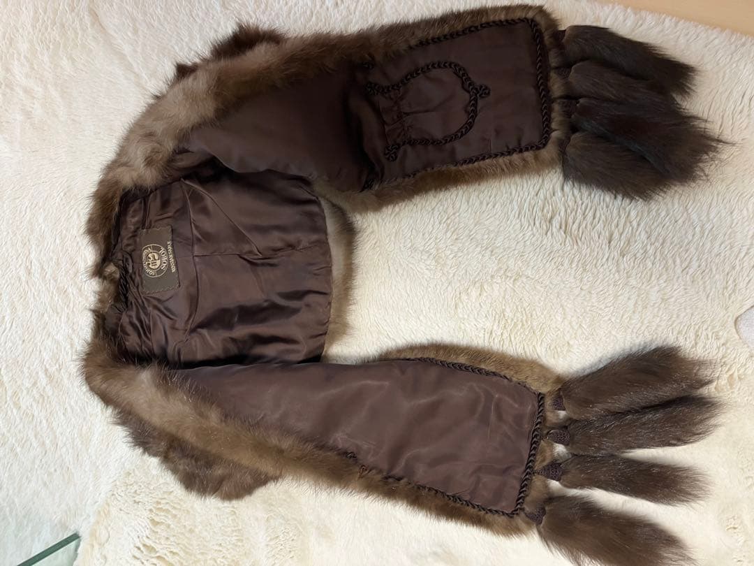 ロシアンセーブルのショール