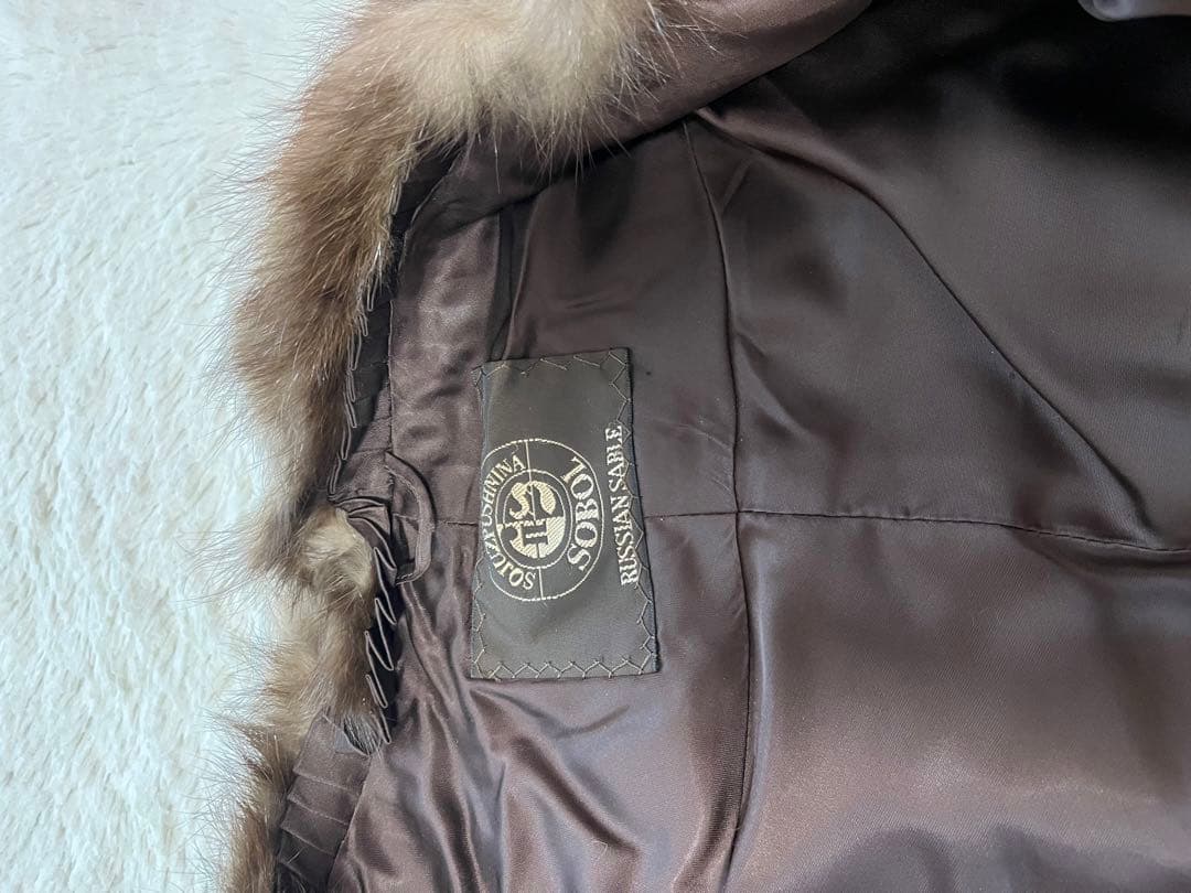 ロシアンセーブルのショール