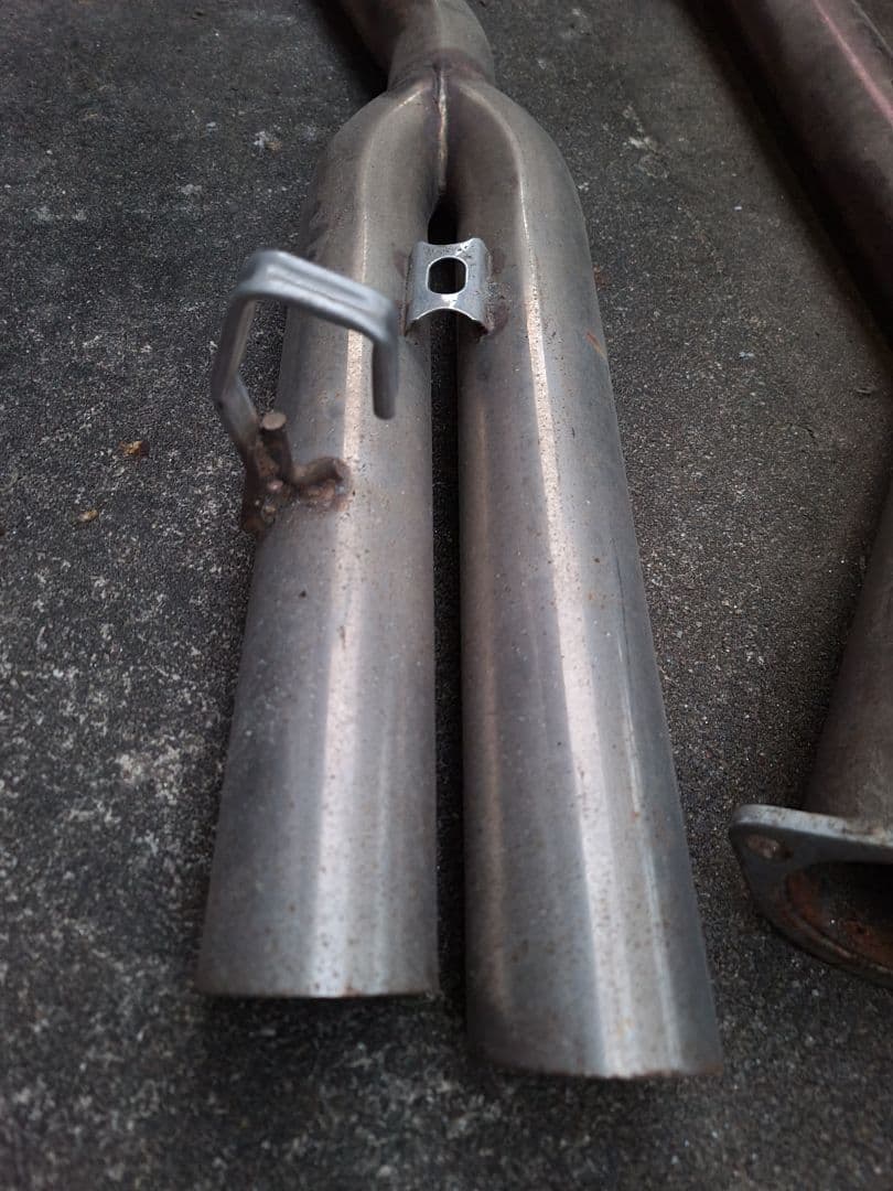 JZX100 ステンレス デュアルマフラー サイレンサー付き