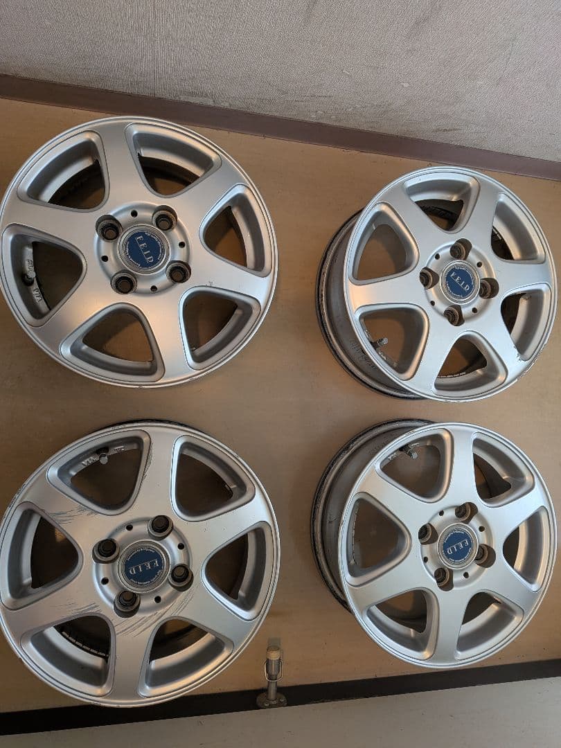 【tatata】 13インチ ブリヂストンFEID 4.5J 4穴