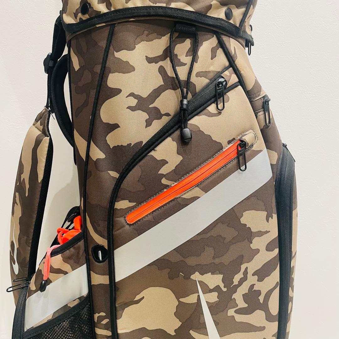 NIKE ナイキ キャディバッグ 迷彩 カモフラ 14分割 レア品