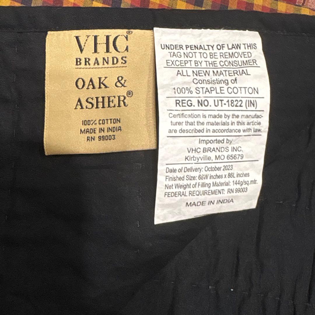 VHCブランド　ベッドカバー　寝具　掛け布団　マルチカバー　鍋敷き　カントリー