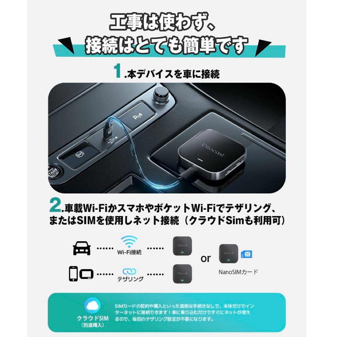 オットキャスト OttoAibox E2 Ottocast E2 純正