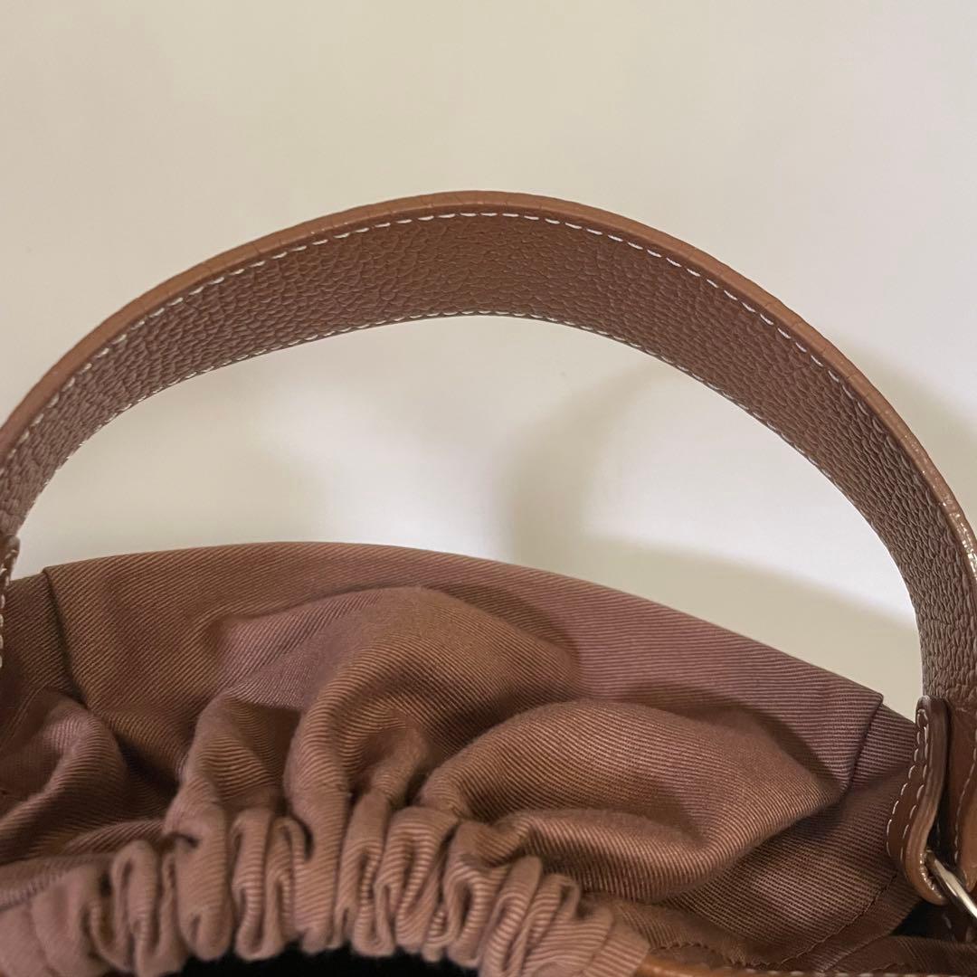 ayakobag キャメル　Pottery Bag