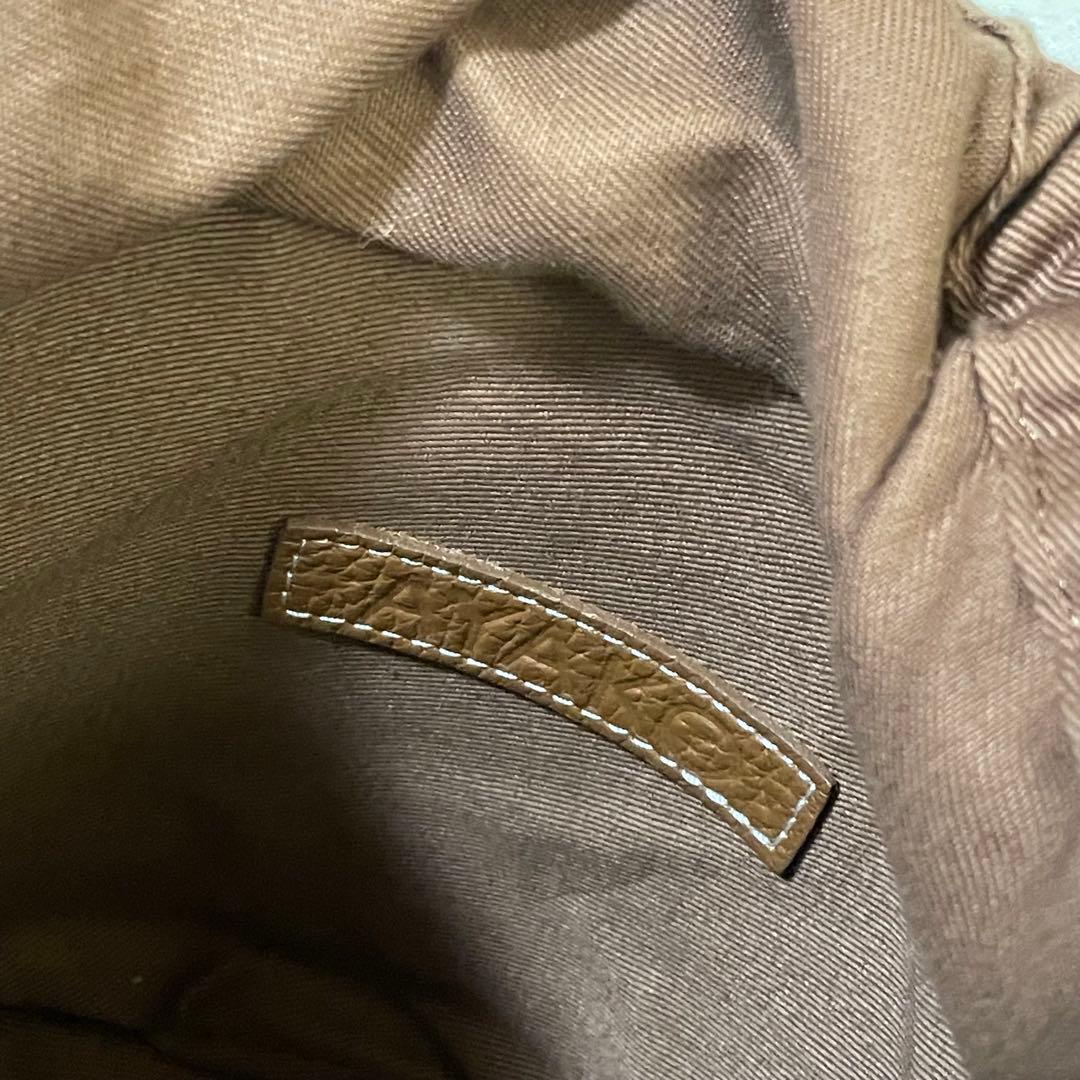 ayakobag キャメル　Pottery Bag