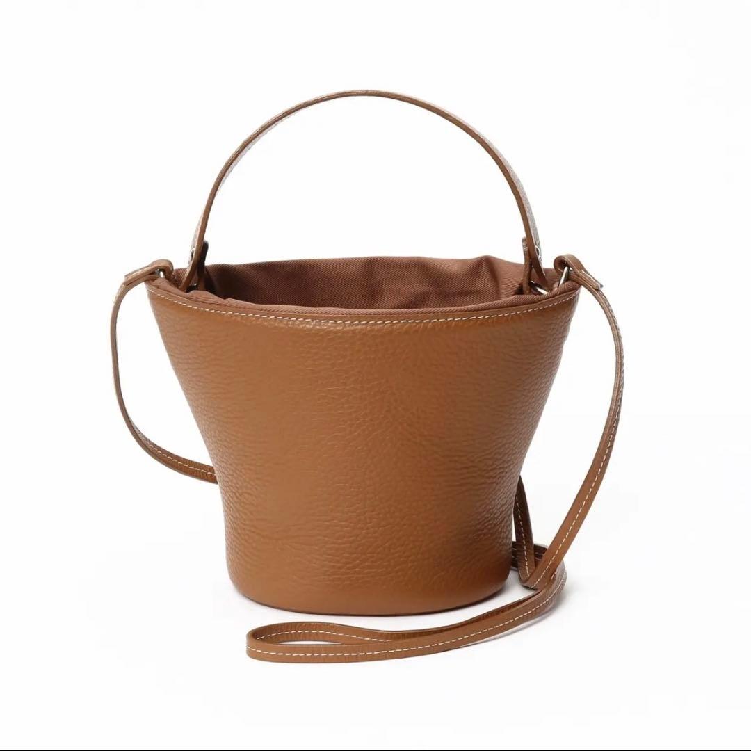 ayakobag キャメル　Pottery Bag