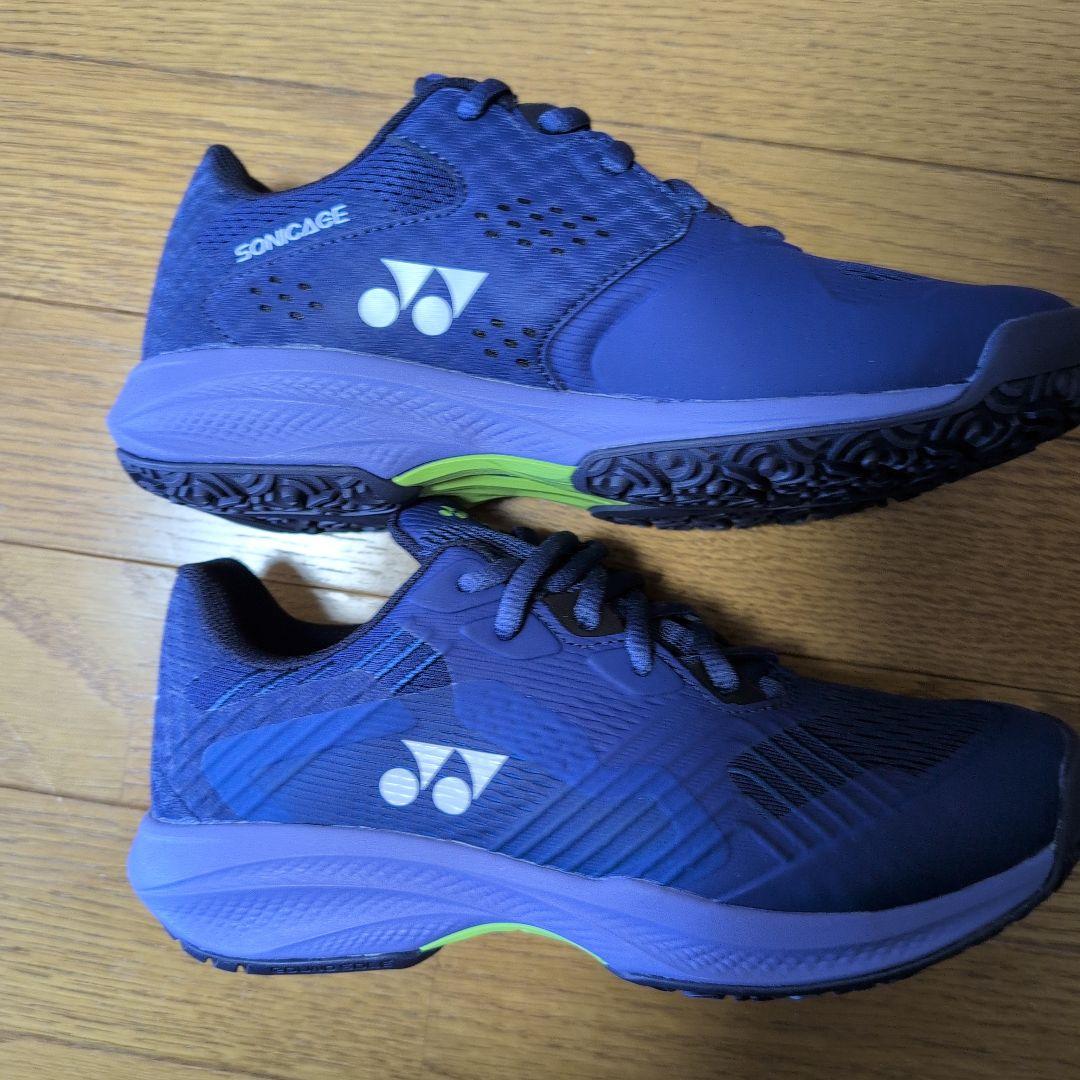YONEX SONICAGE ネイビー シューズ　22.5cm