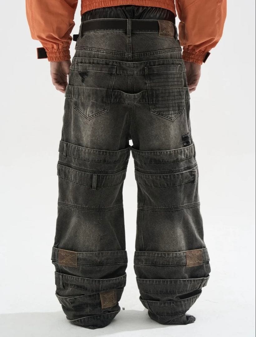 BLIND NO PLAN 国内未入荷 Waist Layered Jeans