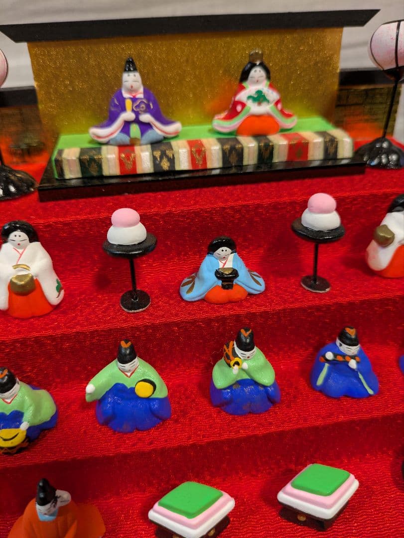 久月♪ アンティーク お雛様♪豪勝作