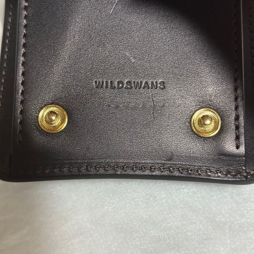 ⭐️未使用級⭐️ワイルドスワンズ パームV2 二つ折り財布 サドルプルアップ 黒