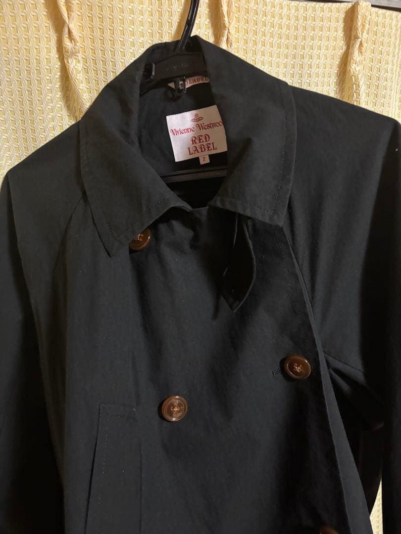 ヴィヴィアンウエストウッド REDLABEL 黒 トレンチコート