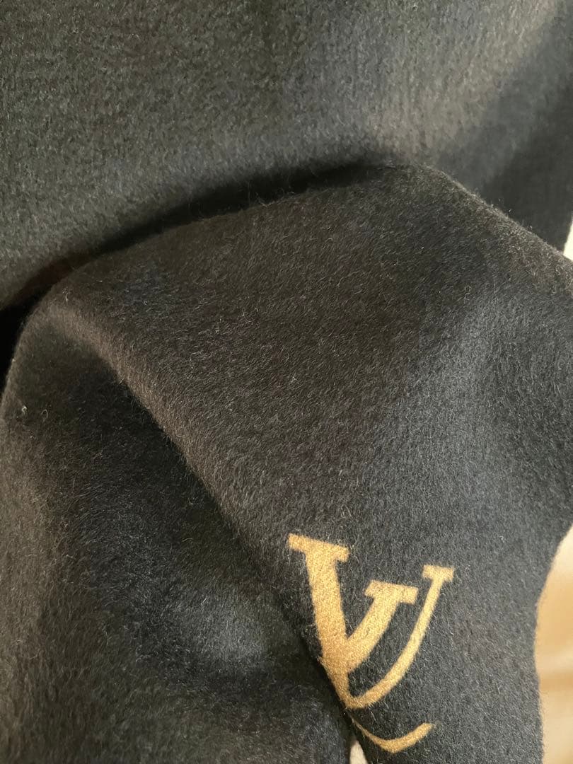 【LOUIS VUITTON】カシミヤ マフラー ※男女兼用可　【美品】