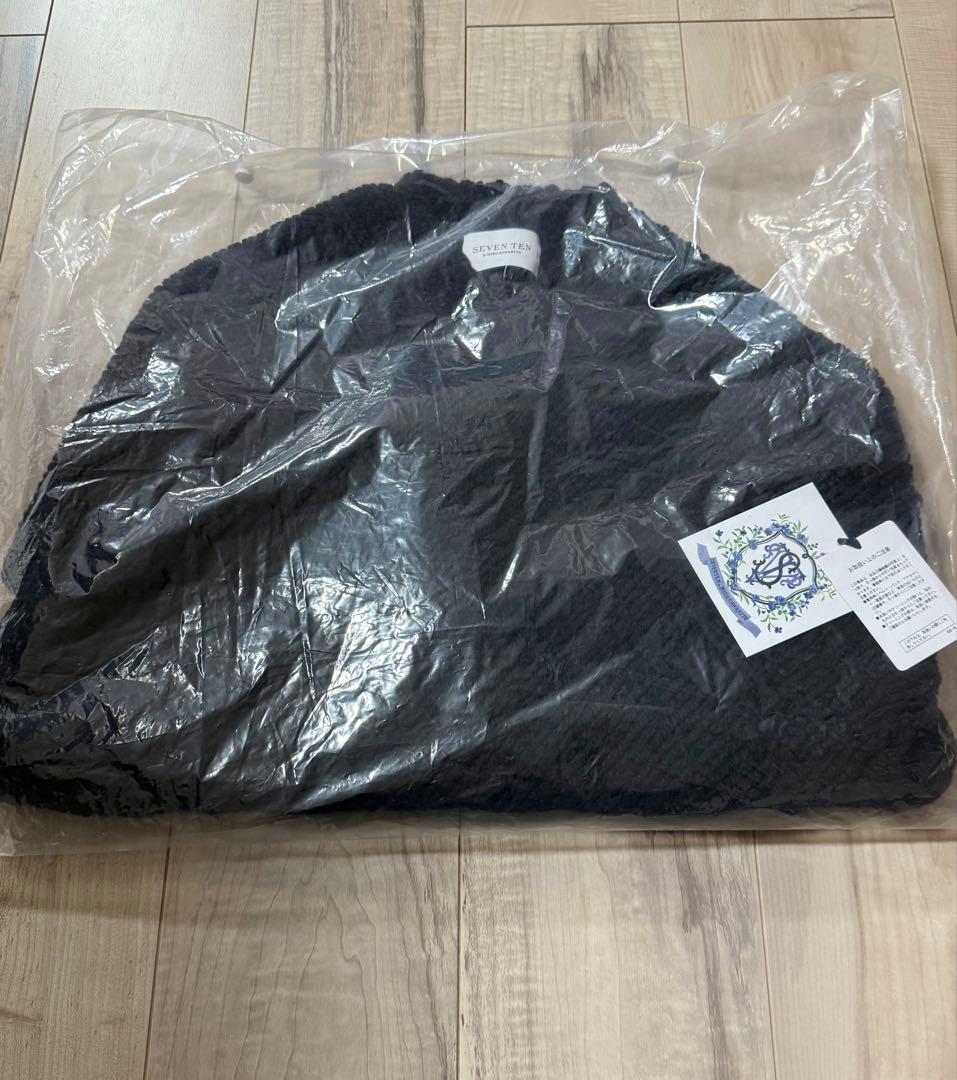 seventen ノースリーブカシュクールニット