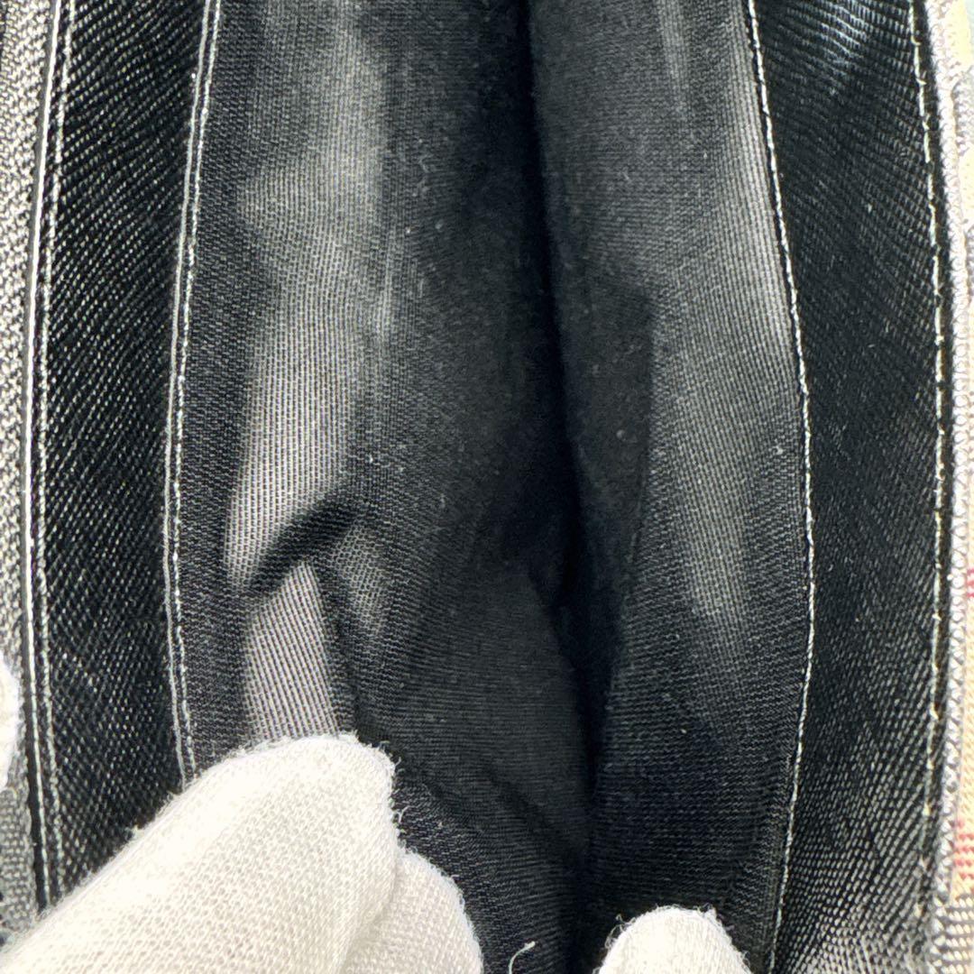 希少✨BURBERRY　バーバリー　トートバッグ　ノバチェック サフィアノレザー