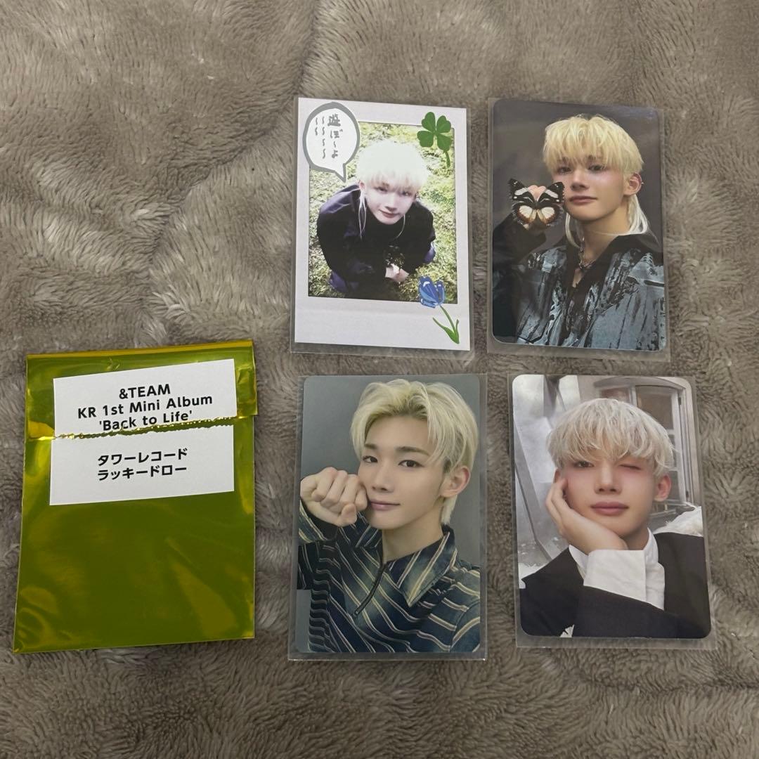 &Team Back to life トレカ シリアル