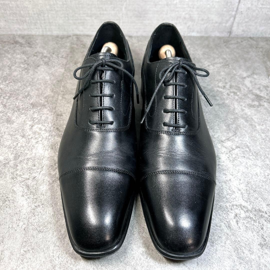 ほぼ新品【キャサリンハムネット】ビジネスシューズ/ストレートチップ/レザー/革靴