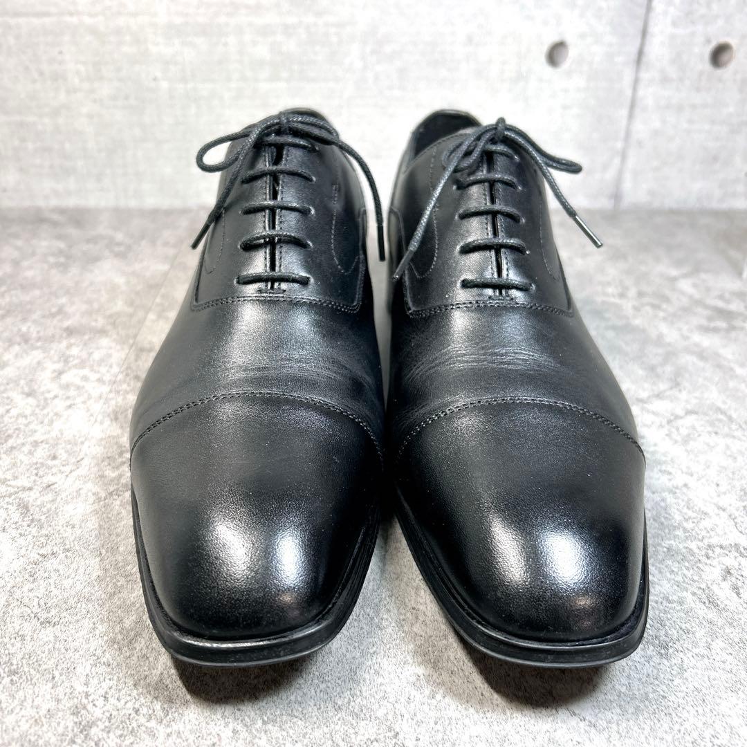 ほぼ新品【キャサリンハムネット】ビジネスシューズ/ストレートチップ/レザー/革靴