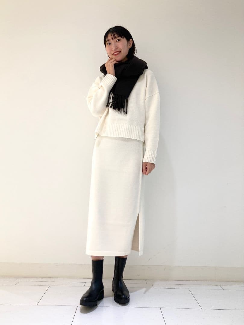 セオリー　カシミヤ　ストール　ダークブラウン　新品未使用