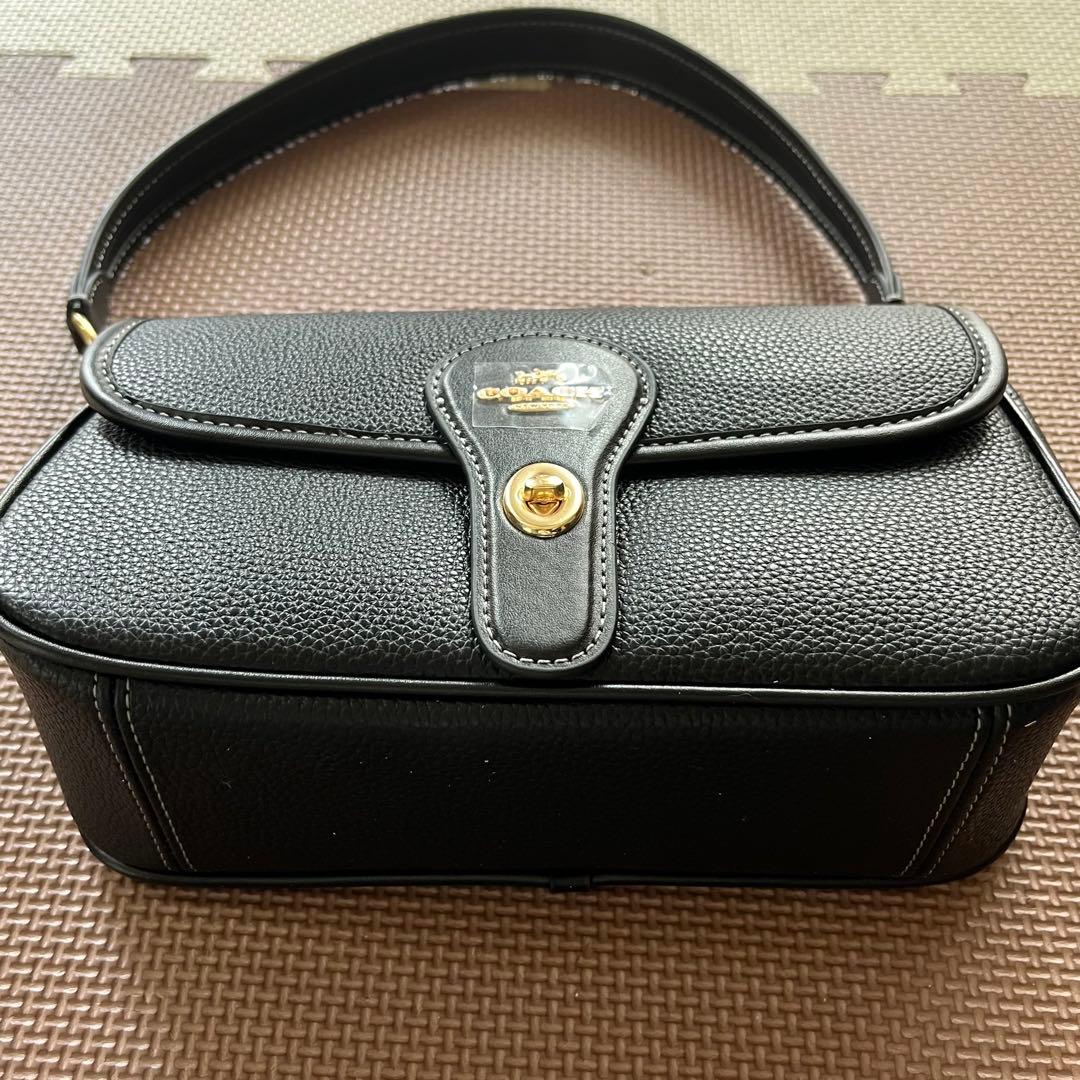 コーチ Hadley ハドリー ショルダーバッグ ブラック アウトレット