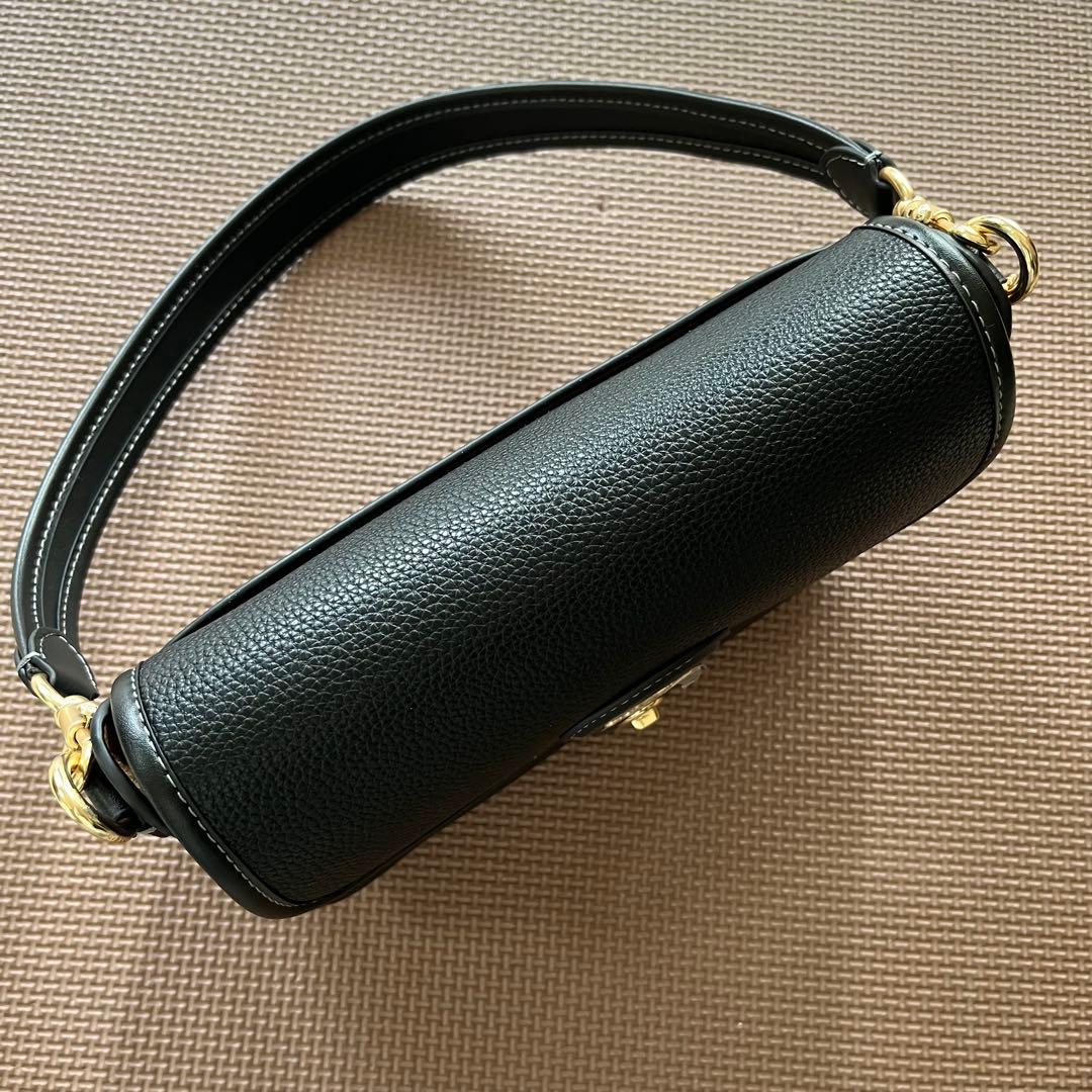 コーチ Hadley ハドリー ショルダーバッグ ブラック アウトレット