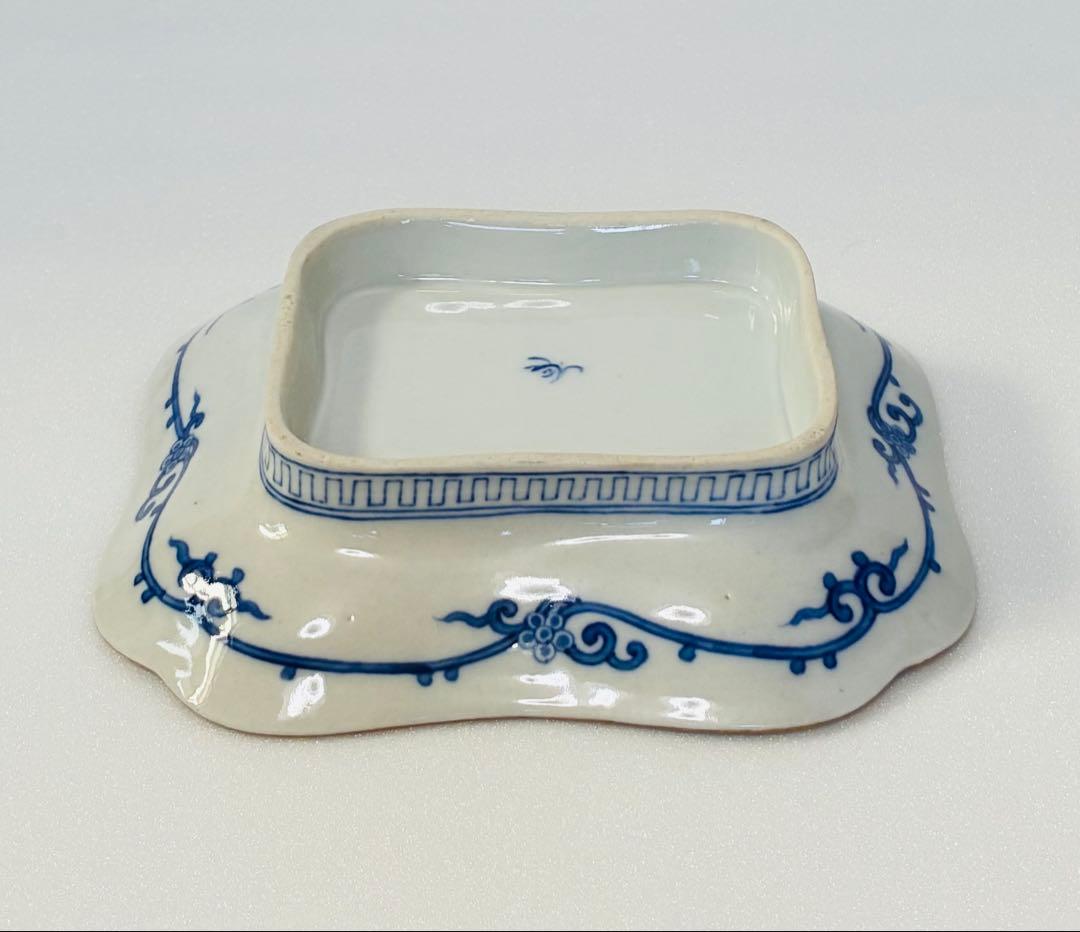 専用 明治末 大正 香蘭社 高級食器 色絵金彩桜樹鮎文 高台皿