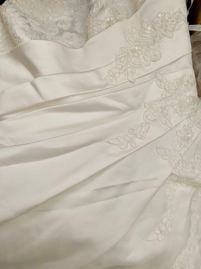 美品　ウエディングドレス　ウェディングドレス　9号