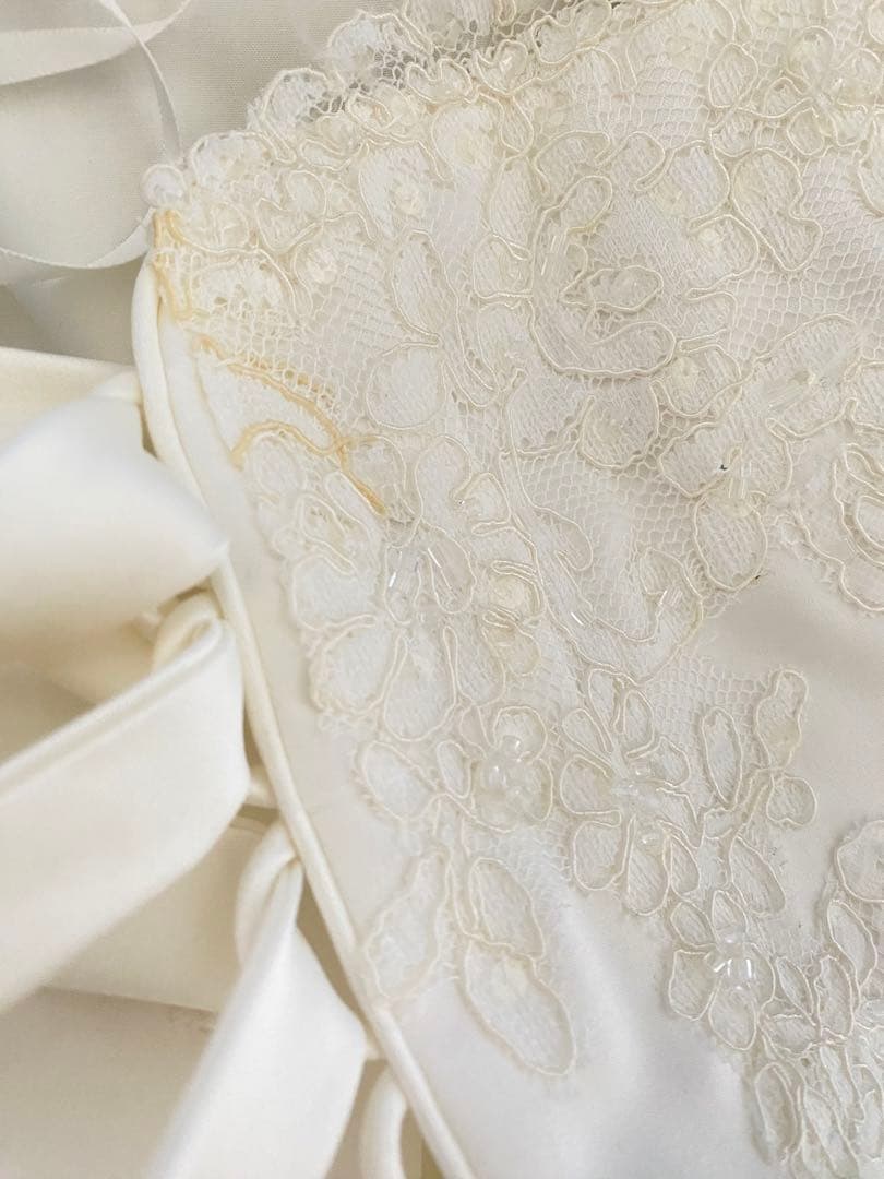 美品　ウエディングドレス　ウェディングドレス　9号