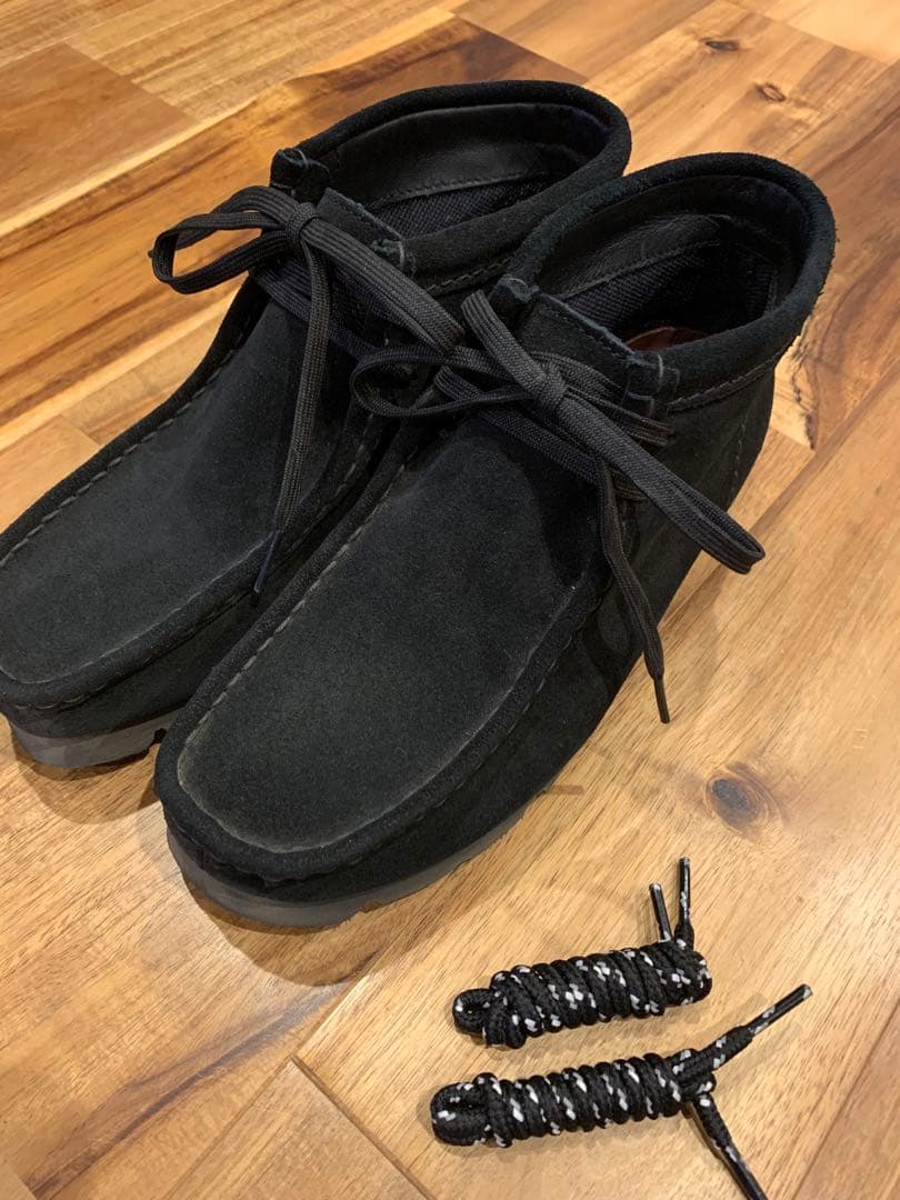 ＜Clarks Originals＞ワラビーブーツ/ゴアテックス　サイズ5