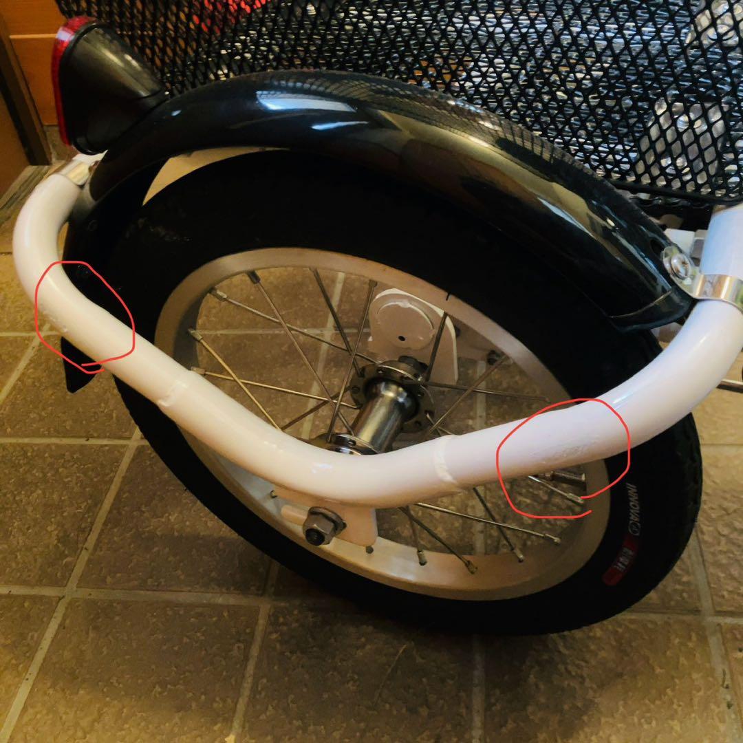 ミムゴ ロータイプ 電動アシスト三輪自転車 E-PARTON BEPN18-WH