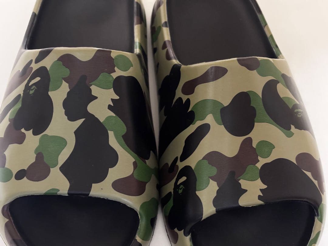 Ape bape 1st camo サンダル　グリーンカモ　8 26cm 新品