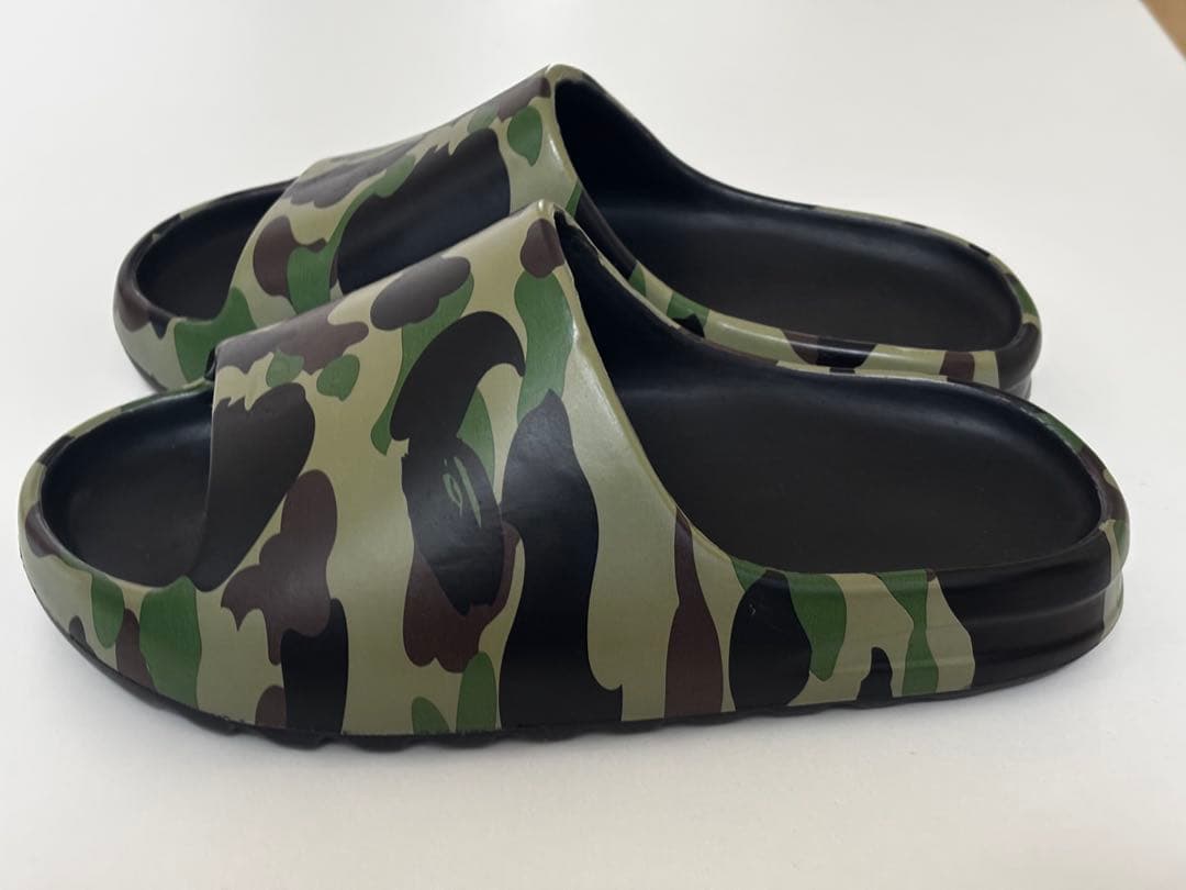 Ape bape 1st camo サンダル　グリーンカモ　8 26cm 新品