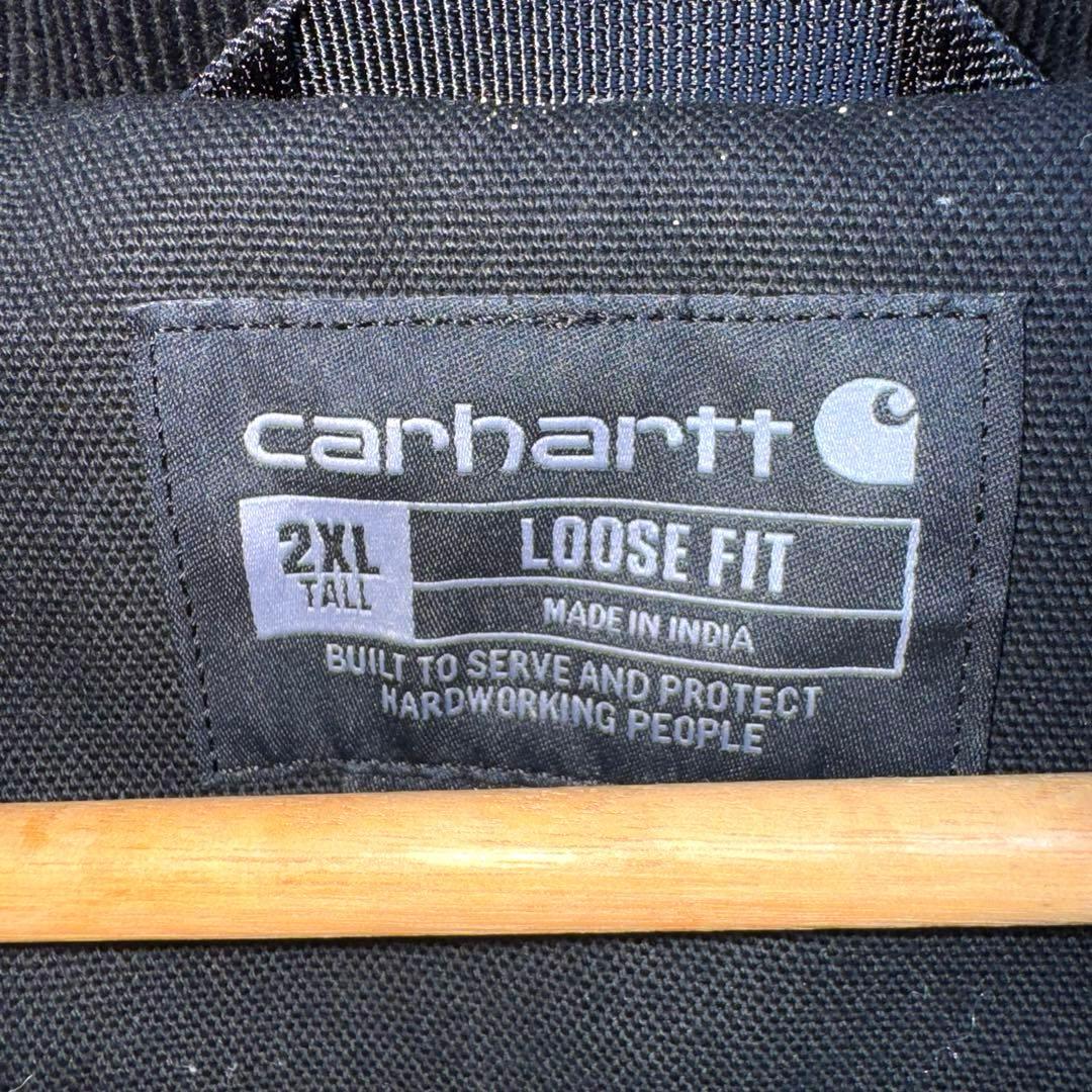 こ*ん様 美品！！カーハート デニム　チョアコート　カバーオール　2XL ブラッ