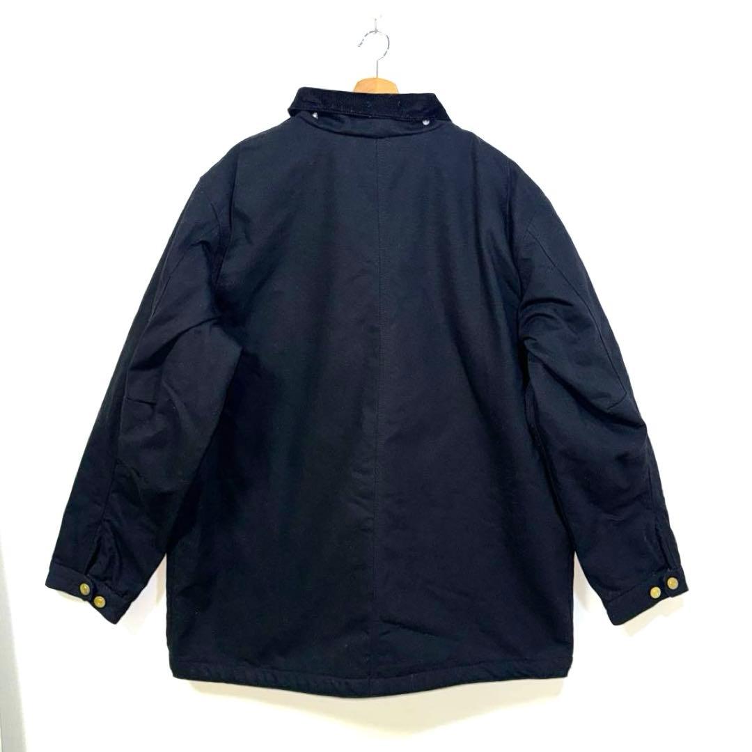 こ*ん様 美品！！カーハート デニム　チョアコート　カバーオール　2XL ブラッ