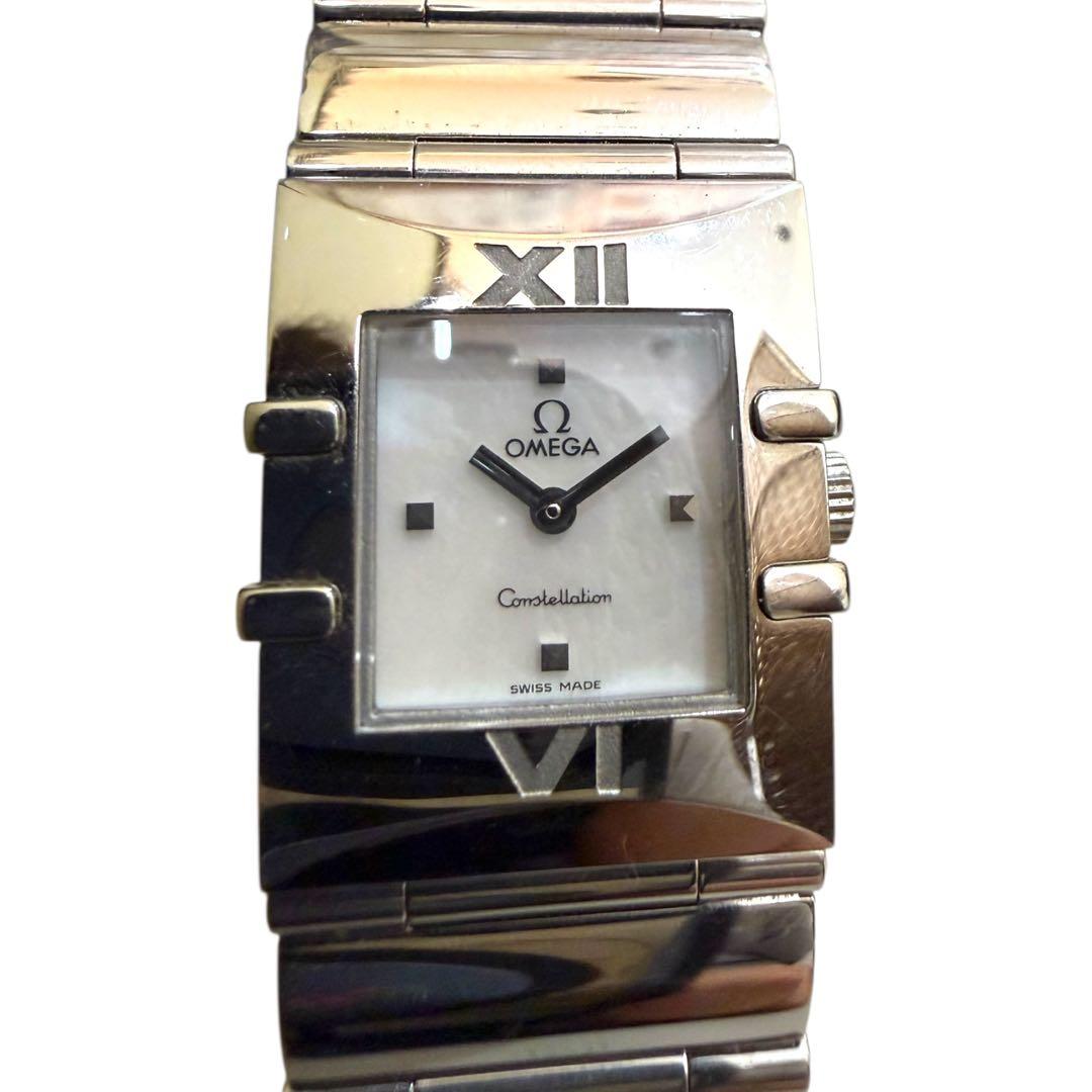 Omega Constellation 腕時計 オメガ カレ SS 中古 シェル