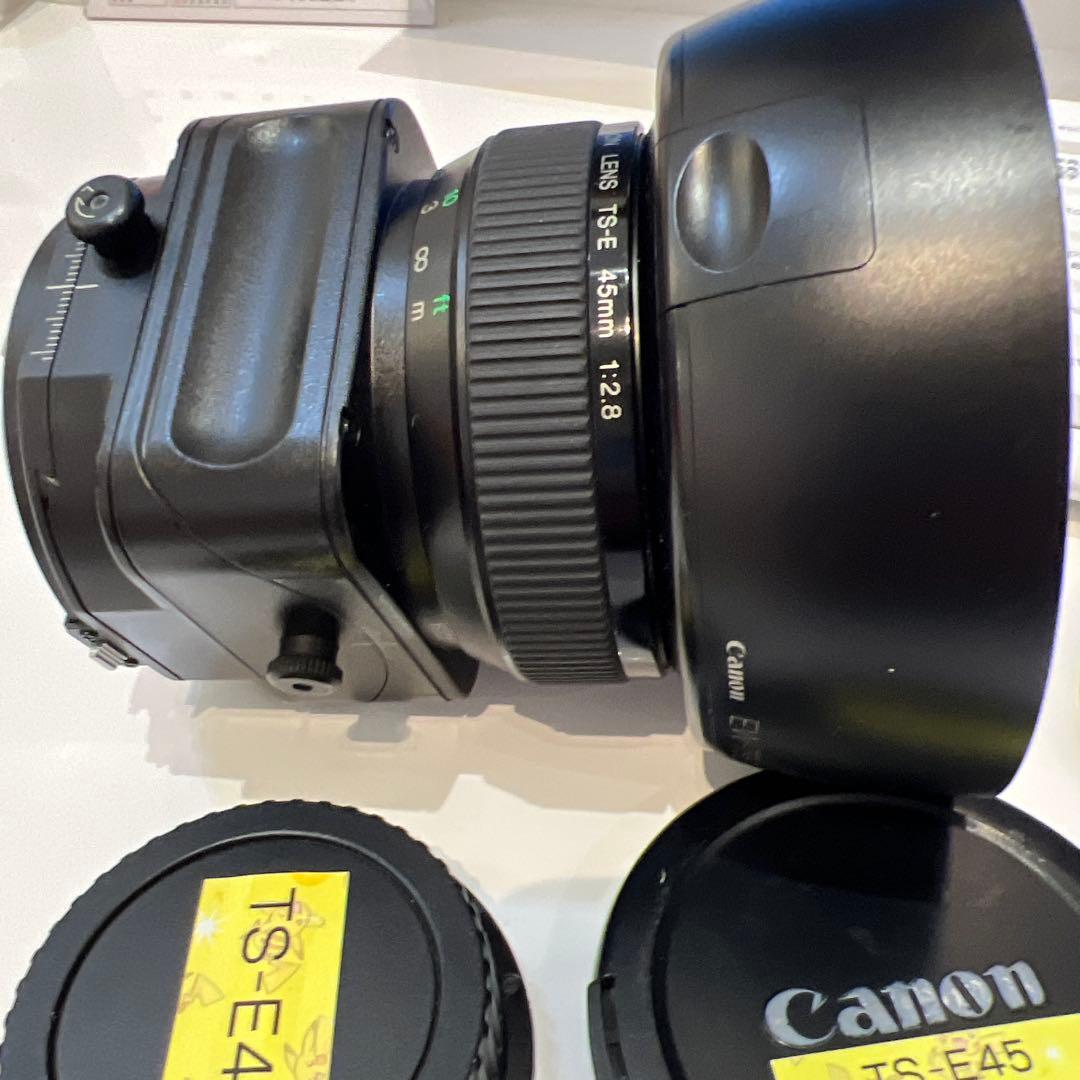 Canon TS-E 45mm レンズ　シフトレンズ