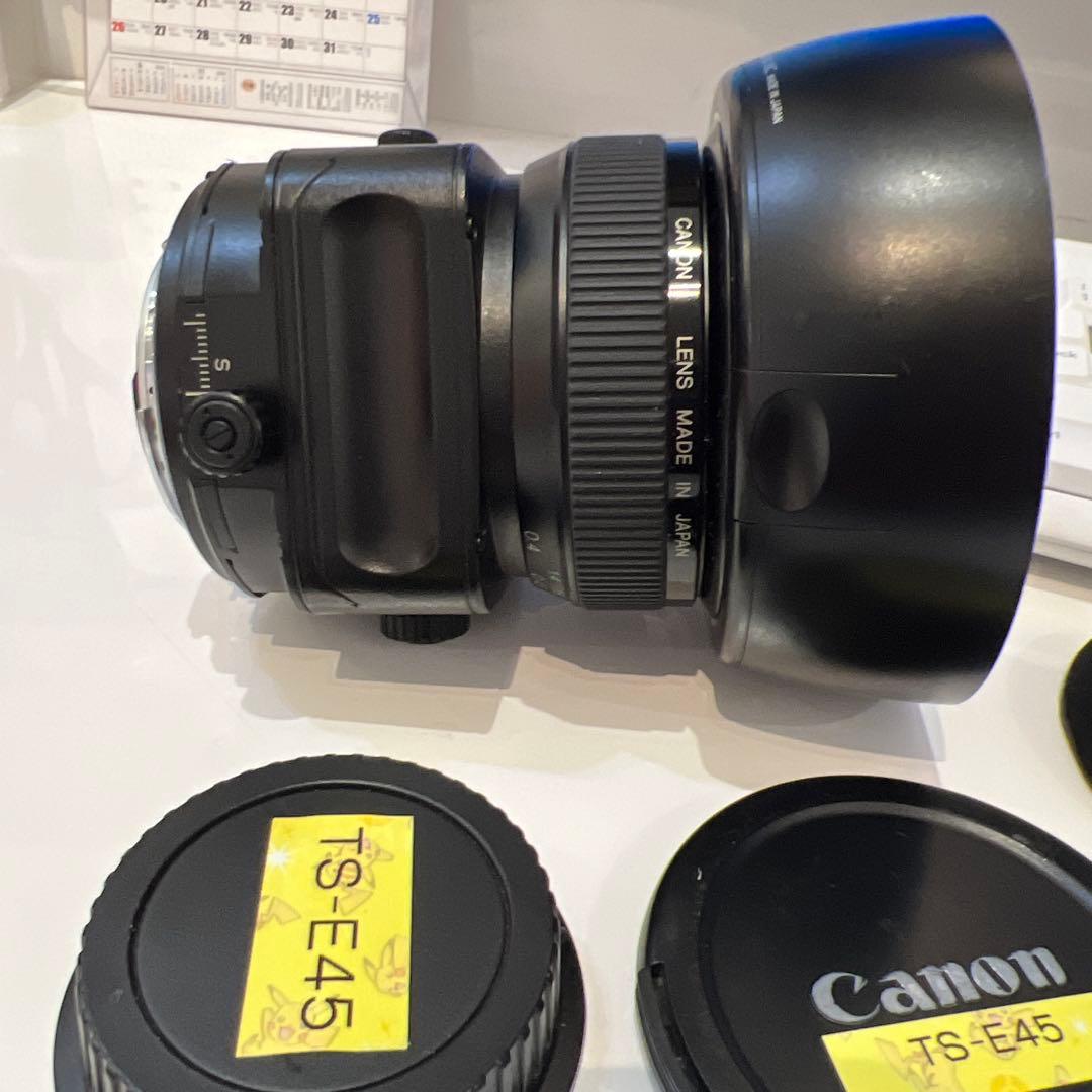 Canon TS-E 45mm レンズ　シフトレンズ
