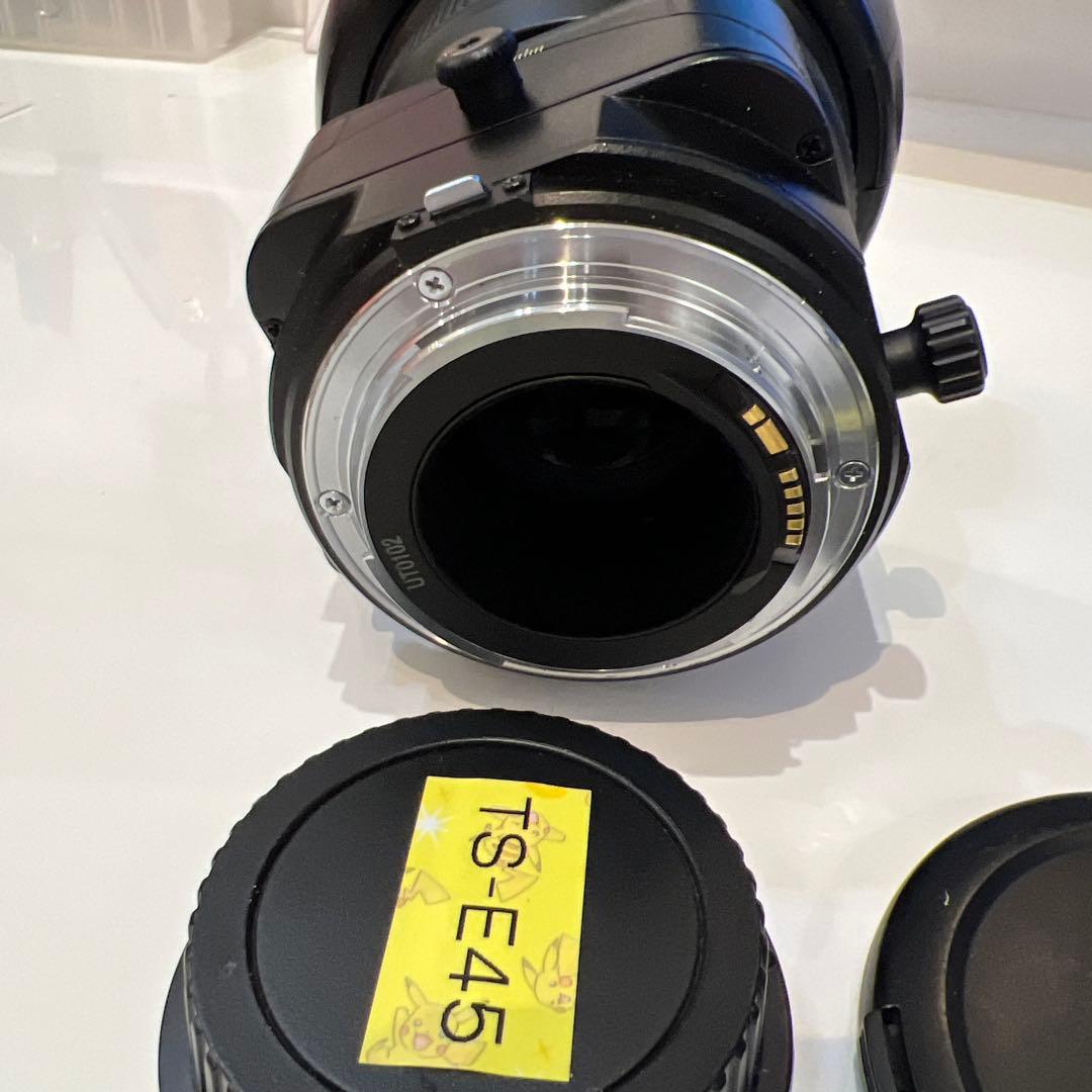 Canon TS-E 45mm レンズ　シフトレンズ