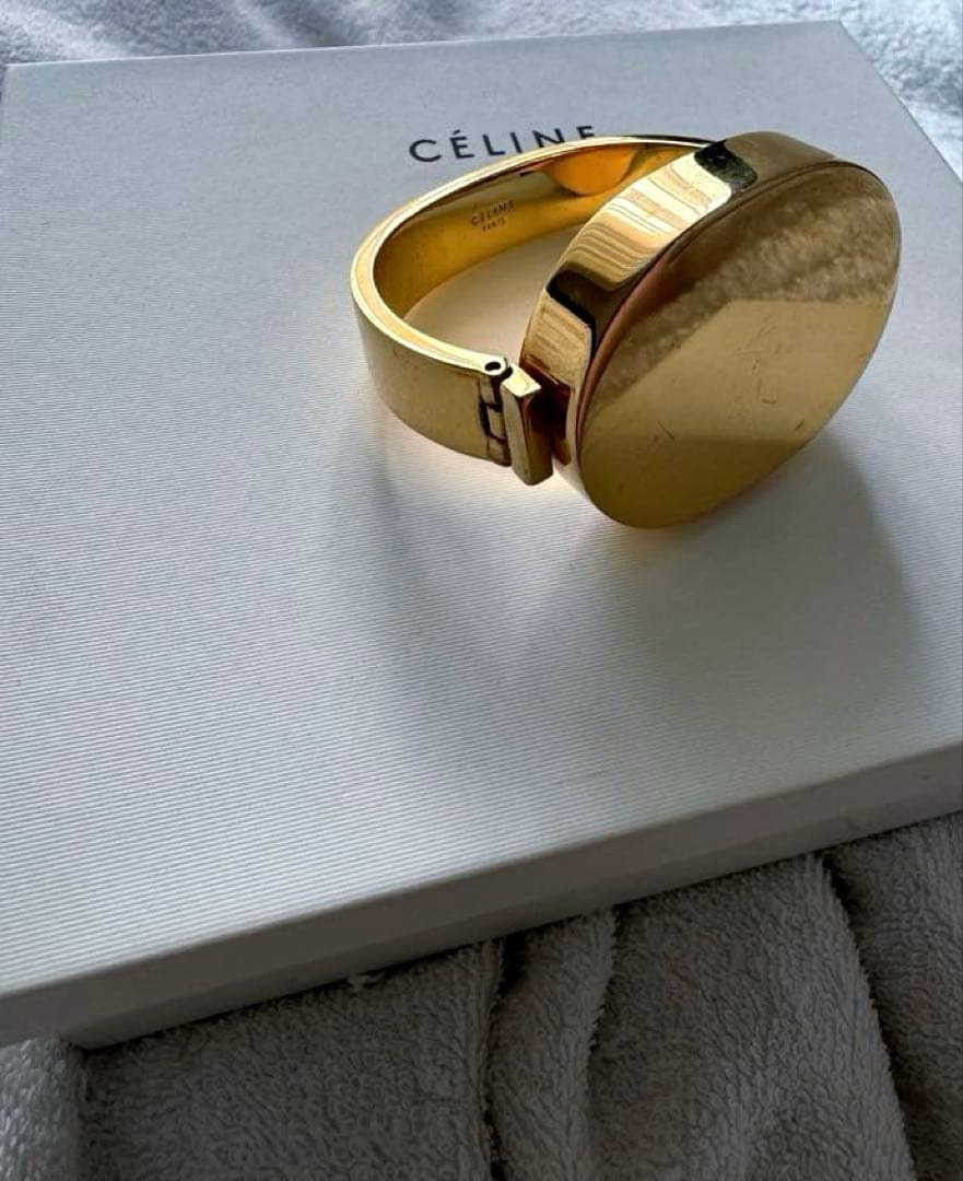 celine セリーヌ フィービー期　ゴールドバングル