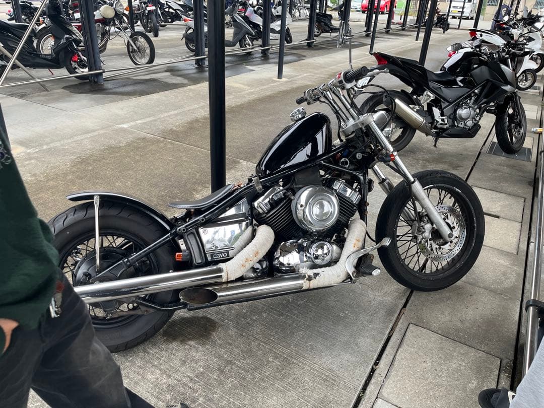 イージーライダース 極太マフラー ドラッグスター400用