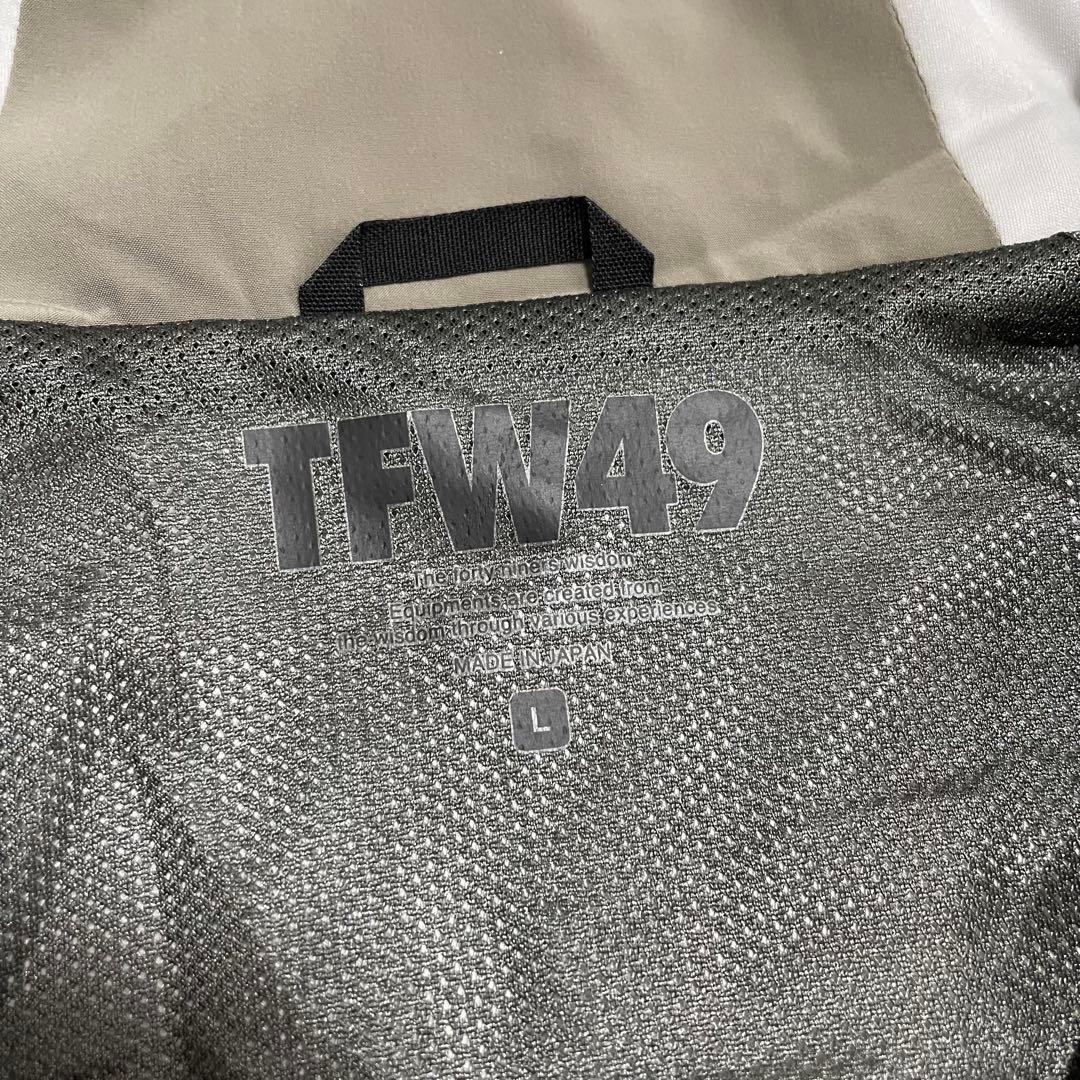 定価4.6万　TFW49 フルジップブルゾン　ホワイト　L ゴルフ