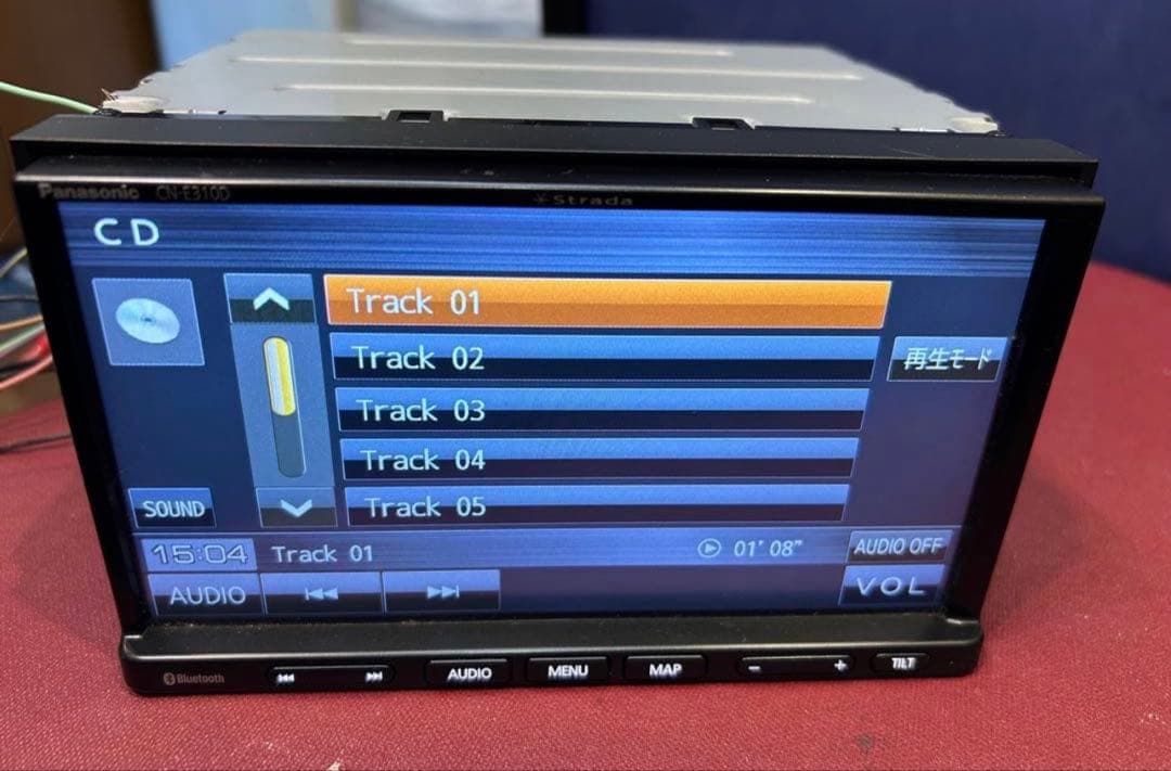 パナソニックナビ 2018年版 Bluetooth/CD/TV