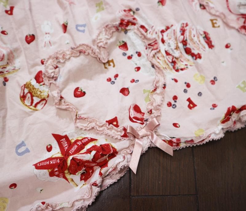 な*お様 ピンクハウス♡アニバーサリーケーキ♡パフスリーブワンピース