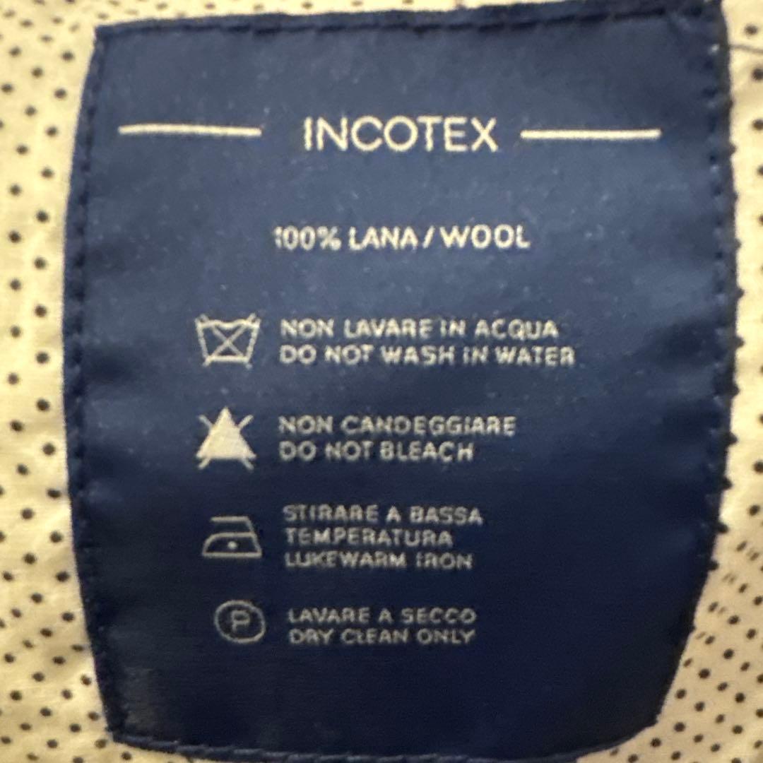 り*ん様 INCOTEX チェック スラックス 44